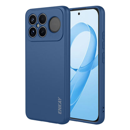 For Xiaomi Poco F8 Ultra / Redmi K90 Pro Max ENKAY Liquid Silicone Soft Shockproof Phone Case(Dark Blue)