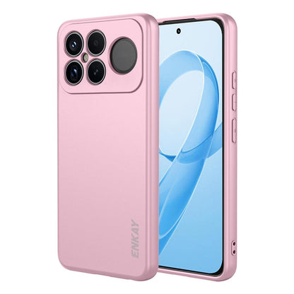 For Xiaomi Poco F8 Ultra / Redmi K90 Pro Max ENKAY Liquid Silicone Soft Shockproof Phone Case(Pink)
