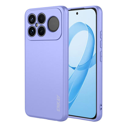 For Xiaomi Poco F8 Ultra / Redmi K90 Pro Max ENKAY Liquid Silicone Soft Shockproof Phone Case(Purple)