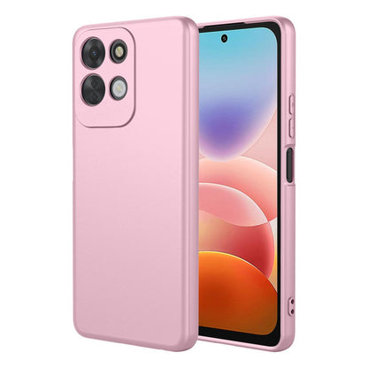 For Redmi 17 4G / 5G Global 170mm ENKAY Liquid Silicone Soft Shockproof Phone Case - Pink - SYA002986524E