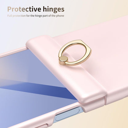 For Galaxy Z Flip8 5G Starry  Case-film Integrated Shockproof Phone Case - Pink - SYA002987702B