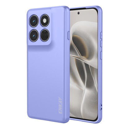 For Motorola Edge 70 Pro 5G ENKAY Liquid Silicone Soft Shockproof Phone Case - Purple - SYA002988418F