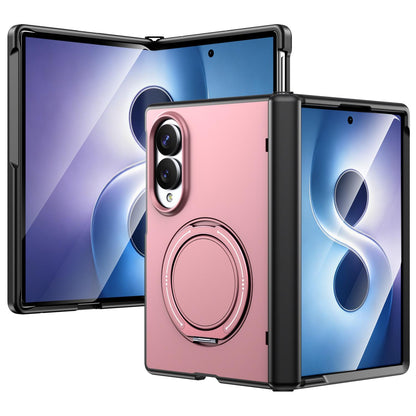 For Galaxy Z Fold8 5G Kalebol Magnetic MagSafe Rotation Holder PC Phone Case - Pink - SYA003021129F