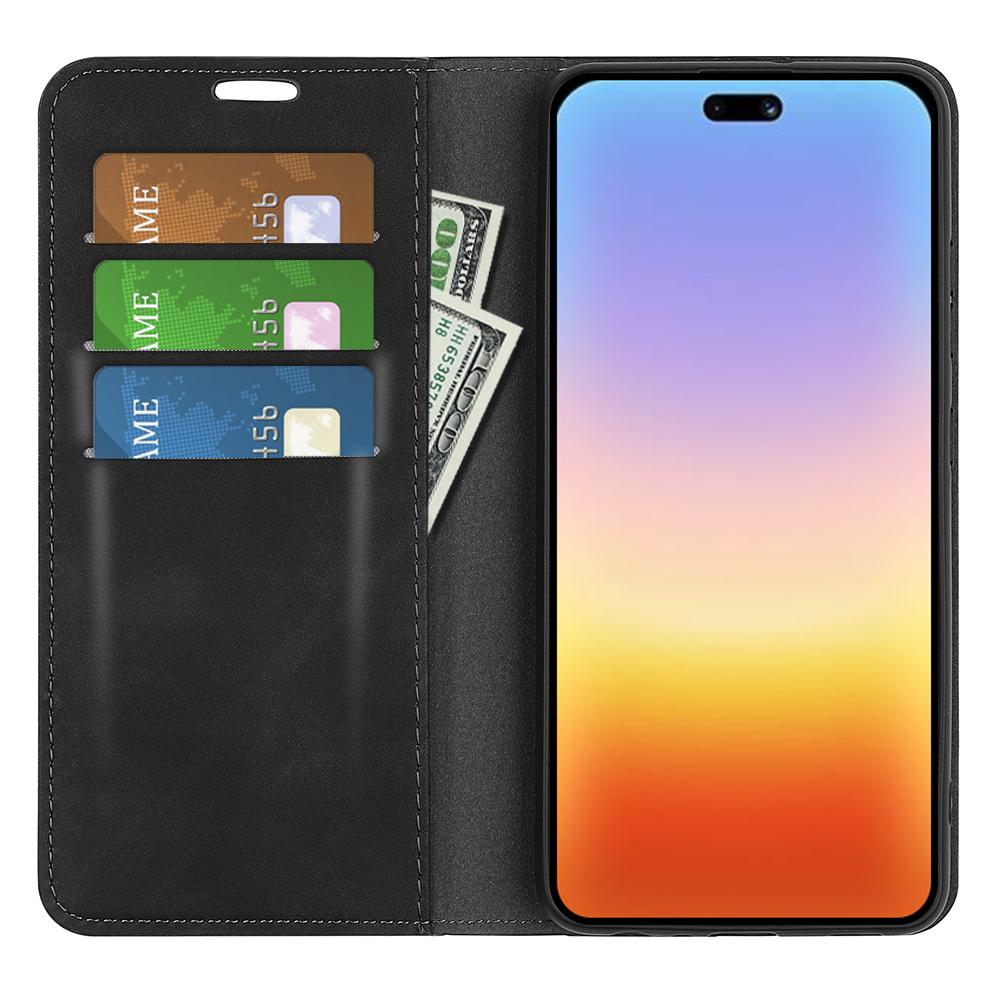 For Huawei Pura 90 5G Retro-skin Magnetic Suction Leather Phone Case - Black - SYA003039602A