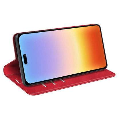 For Huawei Pura 90 5G Retro-skin Magnetic Suction Leather Phone Case - Red - SYA003039602E