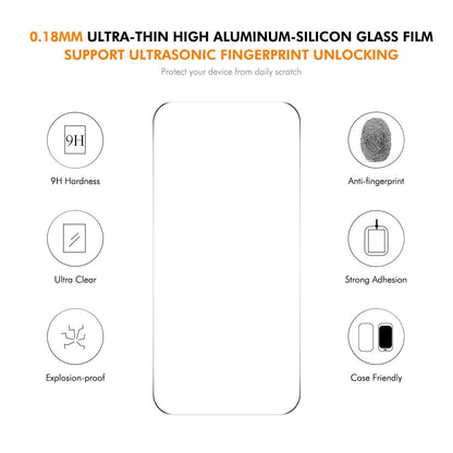For Xiaomi Poco F8 Ultra / Redmi K90 Pro Max ENKAY Card Wallet Calf Texture Leather Phone Case with 0.18mm High Aluminum-silicon Glass Film(Red)