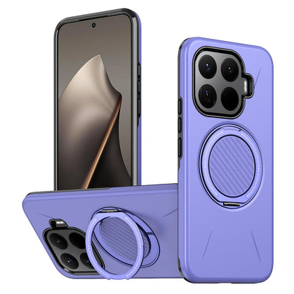 For Xiaomi 17T 5G Kalebol Magnetic MagSafe Rotation Holder PC Phone Case(Lilac)