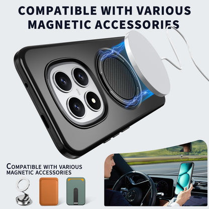 For Redmi Note 15 Pro 5G Global 163.6mm Kalebol Magnetic MagSafe Rotation Holder PC Phone Case(Black)