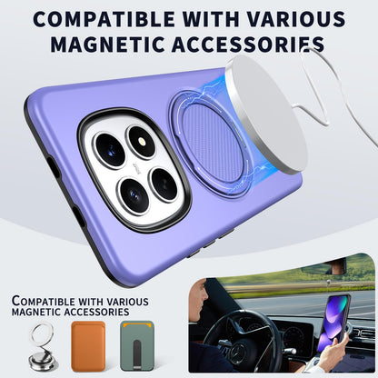 For Redmi Note15 4G / 5G Global 164mm Kalebol Magnetic MagSafe Rotation Holder PC Phone Case(Lilac)