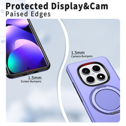 For Redmi Note15 4G / 5G Global 164mm Kalebol Magnetic MagSafe Rotation Holder PC Phone Case(Lilac)