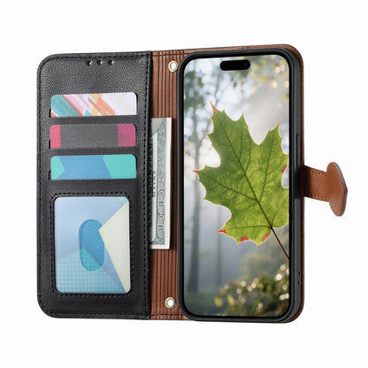 For Honor Play 80 Plus 5G Leaf Buckle Zipper Wallet Leather Phone Case with Strap(Black)
