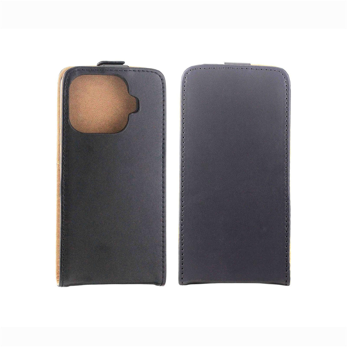 For Xiaomi 17T Pro Vertical Flip Leather Case with Card Slot - Black - SYA003158527A