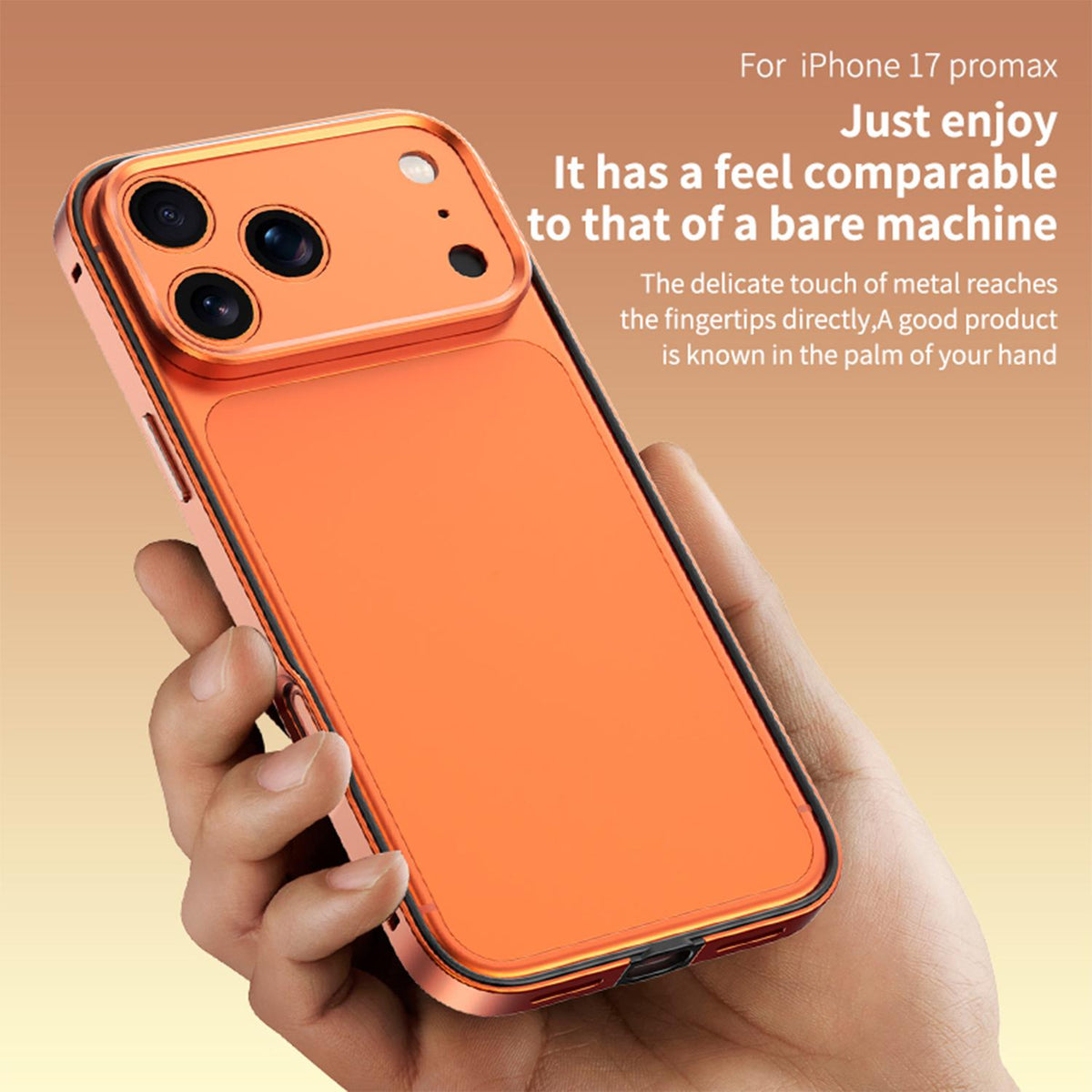 For iPhone 18 Pro Max Aluminum Alloy Hybrid Silicone Edge Thin Cooling Phone Frame Case with Metal Lens Frame - Black - SYA003193903A
