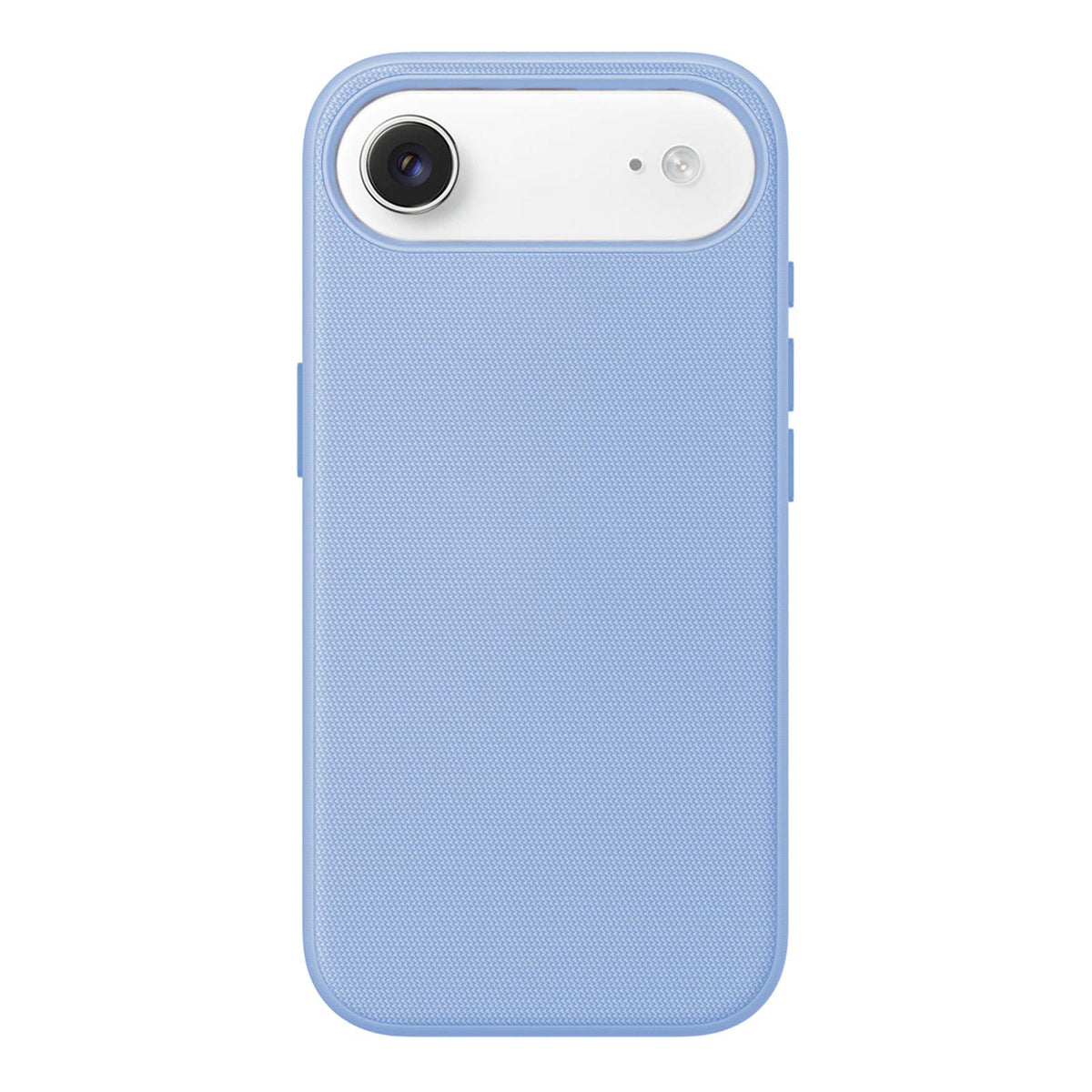 For iPhone 16 Pro Official Tech Fabric Texture Side-Adhesive TPU Magnetic Phone Case with Camera Button - Light Blue - SYA003209506G