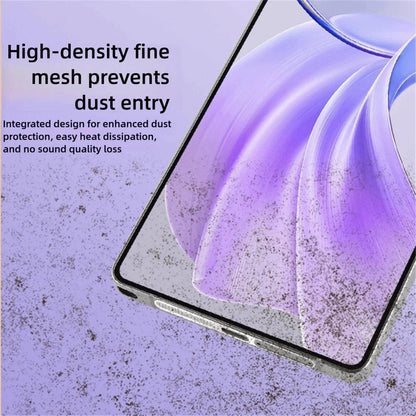 For Samsung Galaxy S26 5G 5pcs High-Density Metallic Integrated Speaker Dust Cover(Silver)