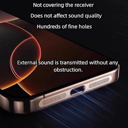For OnePlus Nord 5 5pcs High-Density Metallic Integrated Speaker Dust Cover(Gold)