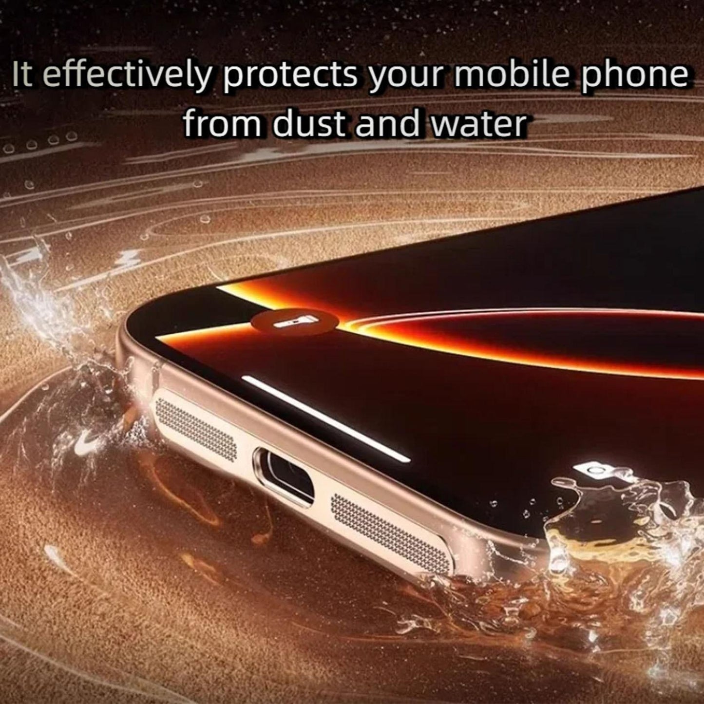 For OnePlus 13R 5pcs High-Density Metallic Integrated Speaker Dust Cover(Green)