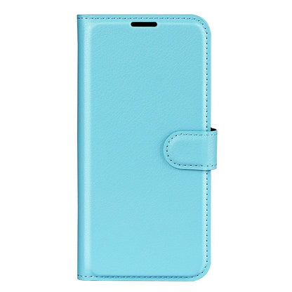 For OPPO Reno16 F / FS Litchi Texture Horizontal Flip Leather Phone Case with Holder - Blue - SYA003245910F