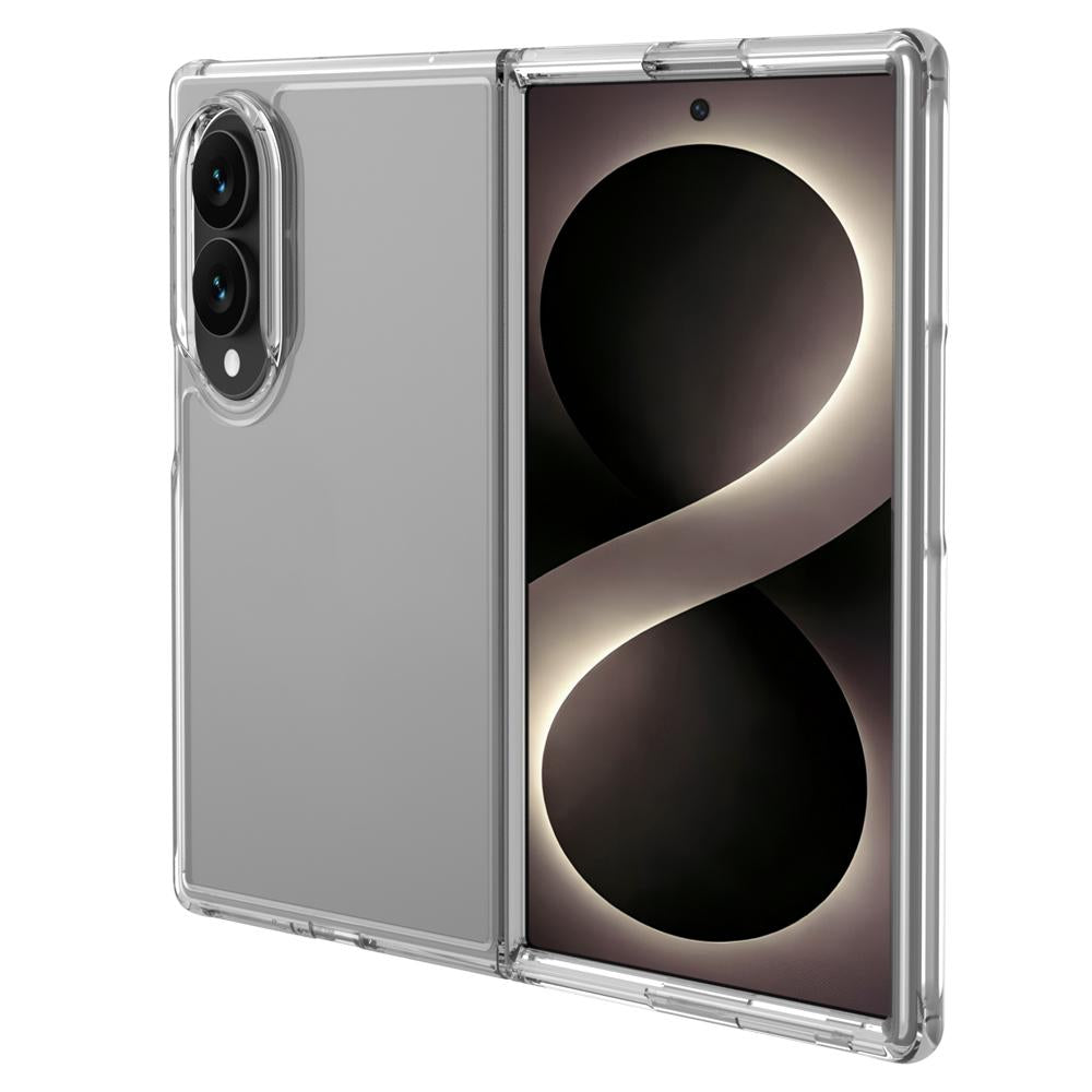 For Galaxy Z Fold8 5G LeReach TOC Clear Series Composite Armor TPU Acrylic Hybrid Shockproof Phone Case