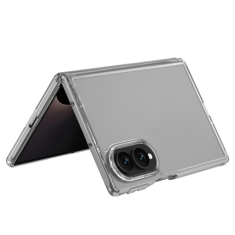 For Galaxy Z Fold8 5G LeReach TOC Clear Series Composite Armor TPU Acrylic Hybrid Shockproof Phone Case