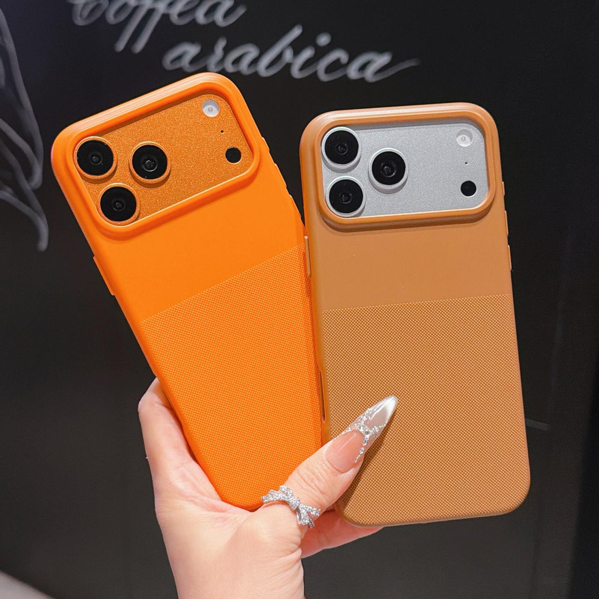 For iPhone 15 Plus Imitation Dot-texture TPU Phone Case - Gray - SYA003421111C