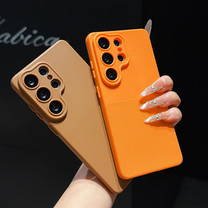 For Galaxy S24 FE 5G Imitation Dot-texture TPU Phone Case - Blue - SYA003421408A