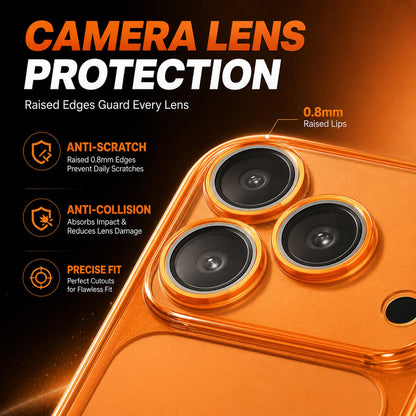 For iPhone 18 Pro MOFI Minimal Series Frosted Semi-Transparen TPU Phone Case with Lens Film - white - SYA003426008F