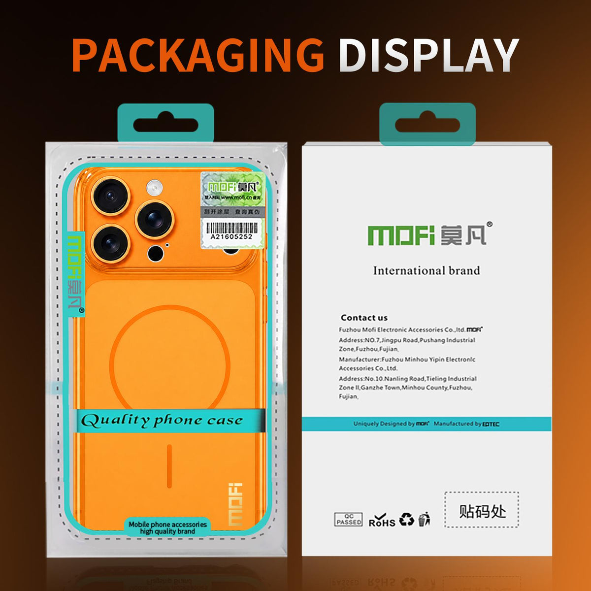 For iPhone Air MOFI Minimal Series Frosted Semi-Transparen TPU Phone Case with Lens Film - Black - SYA003426011A