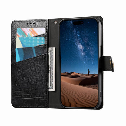 For Honor Play 80 Plus 5G Splicing Zipper Wallet Vegan Leather Phone Case with Strap(Black)