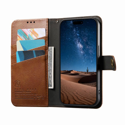 For Honor Play 80 Plus 5G Splicing Zipper Wallet Vegan Leather Phone Case with Strap(Brown)