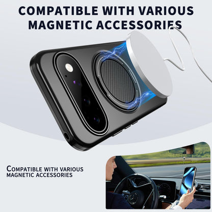 For Google Pixel 11 Kalebol Magnetic MagSafe Rotation Holder PC Phone Case(Black)