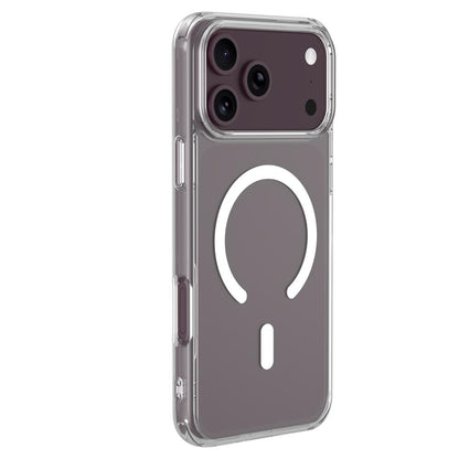 For iPhone 17 Pro LeReach TOC Clear Series Dual-Composite Armor TPU + Acrylic Shockproof Magnetic Phone Case(Transparent)