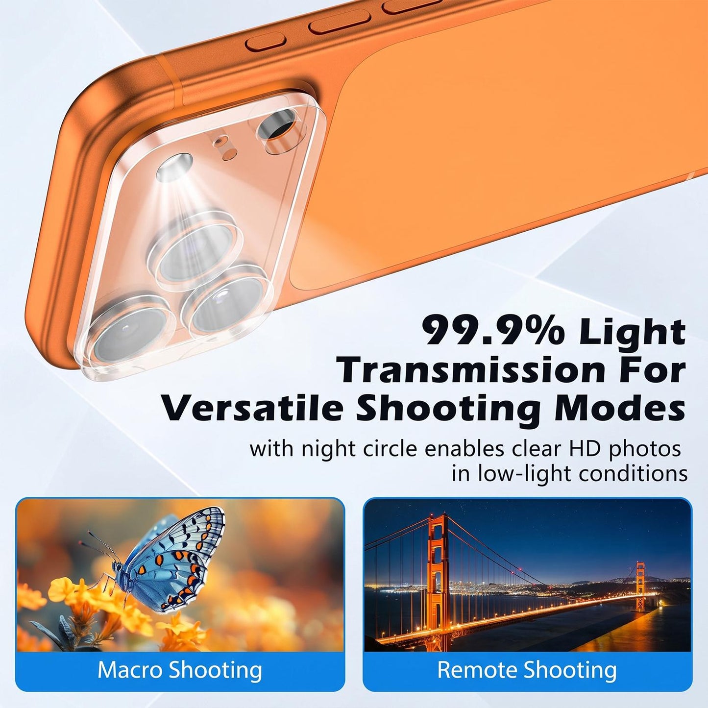 3 in 1 Set Clear TPU Phone Case with High Alumina Tempered Glass Film + Lens Protector For iPhone 13 Pro