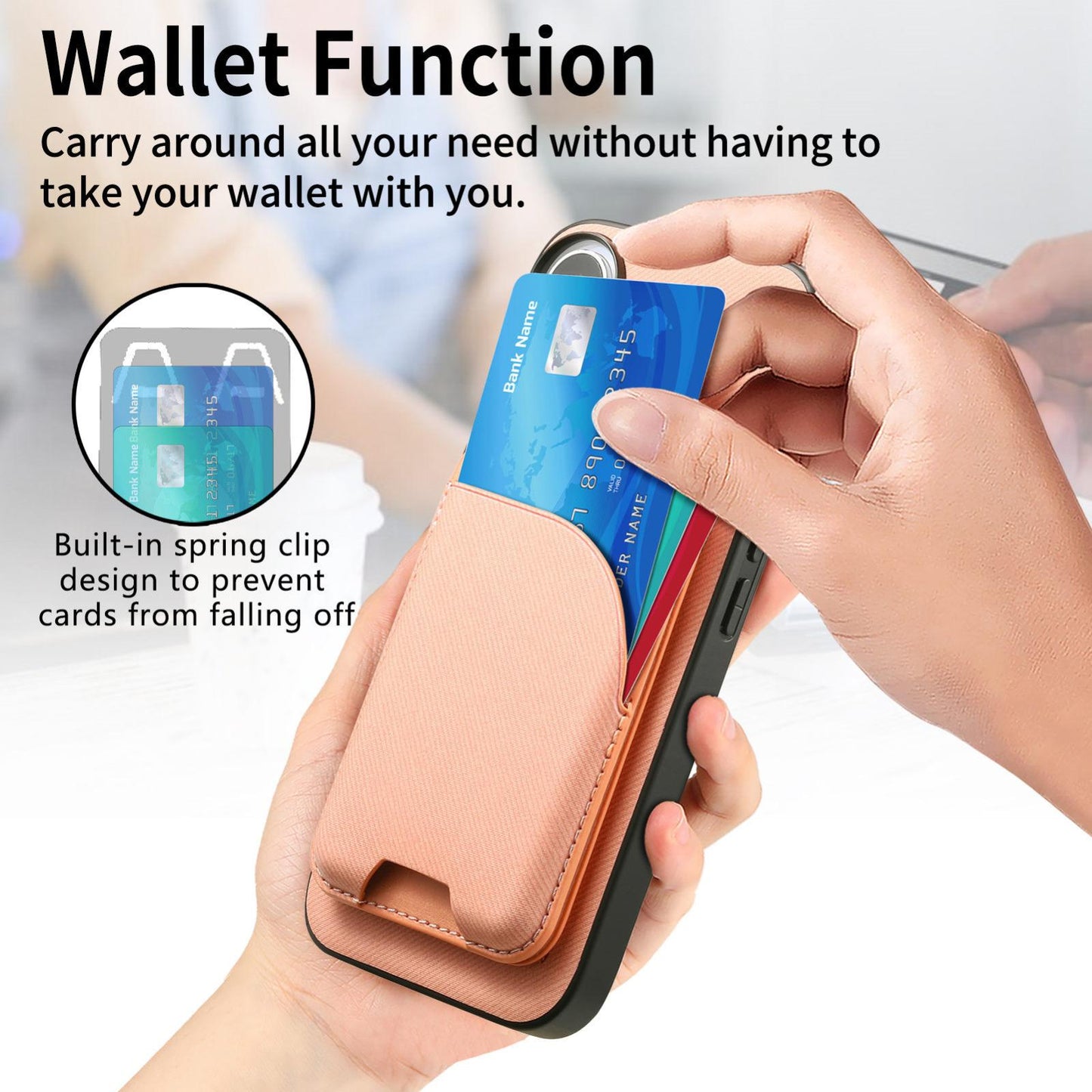 For Honor X80 Pro Max 5G Twill Fabric Leather-Skin Card Bag Magnetic Back Phone Case(Pink)