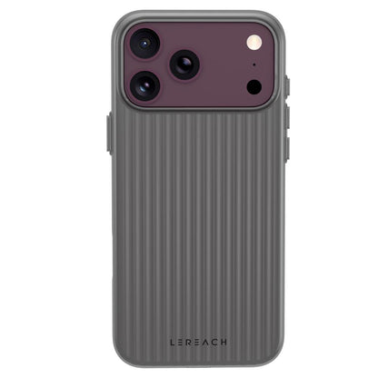For iPhone 18 Pro Max LeReach TOC Icicle Series Ice Mist Double-Sided Non-Slip Phone Case(Black)