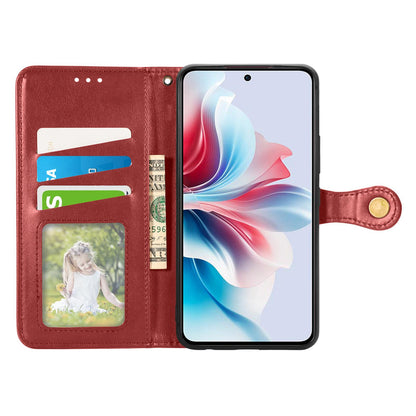 For Google Pixel 11 Pro XL Retro Solid Color Buckle Leather Phone Case(Red)