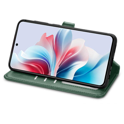 For Google Pixel 11 Pro XL Retro Solid Color Buckle Leather Phone Case(Green)