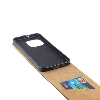 For Redmin Note 17 4G / 5G Global 163.4mm Vertical Flip Leather Case with Card Slot - Black - SYA003488802A