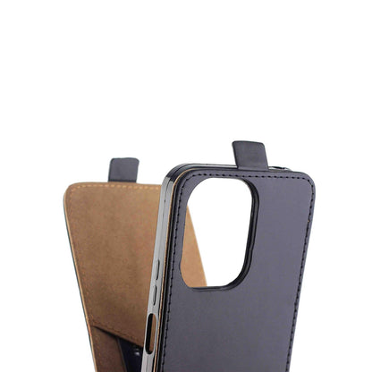 For Redmin Note 17 4G / 5G Global 163.4mm Vertical Flip Leather Case with Card Slot - Black - SYA003488802A