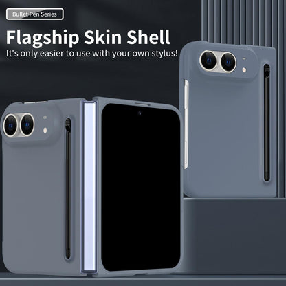 For iPhone Duo Skinfeel Shockproof Phone Case, No Pen - Gray - SYA003491001B