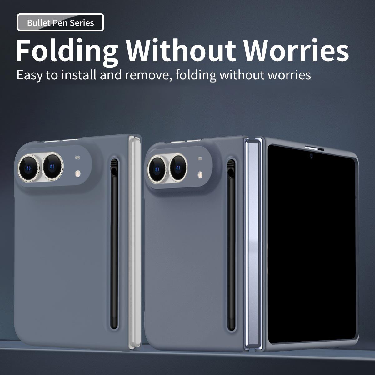 For iPhone Duo Skinfeel Shockproof Phone Case, No Pen - Gray - SYA003491001B