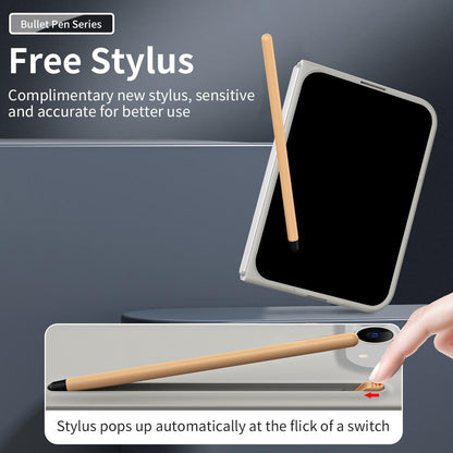 For iPhone Duo Skinfeel Shockproof Phone Case, No Pen - Light Gray - SYA003491001D
