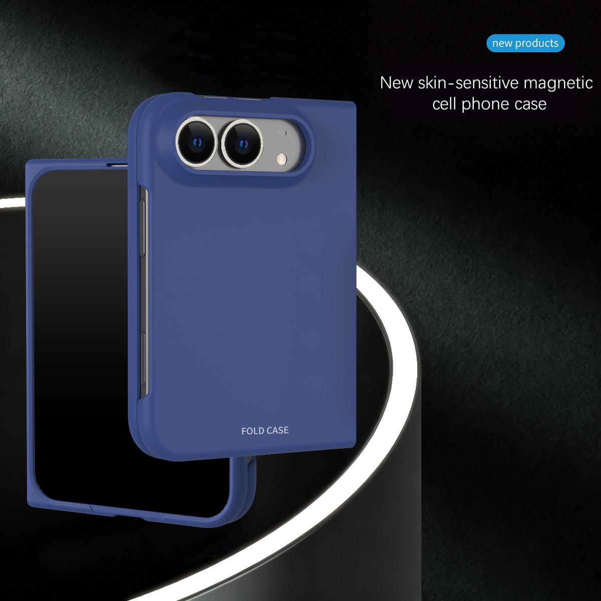 For iPhone Duo Skinfeel Electroplating All-inclusive Shockproof Phone Case - Pink - SYA003493301B