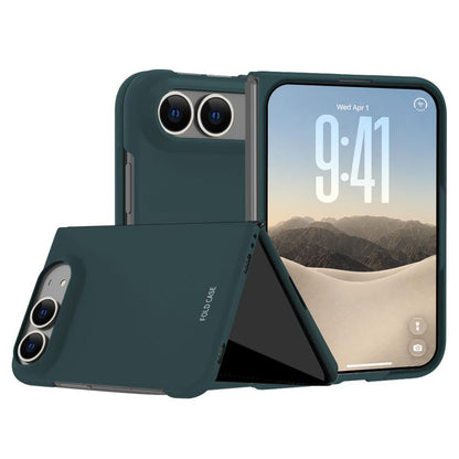 For iPhone Duo Skinfeel Electroplating All-inclusive Shockproof Phone Case - Green - SYA003493301C