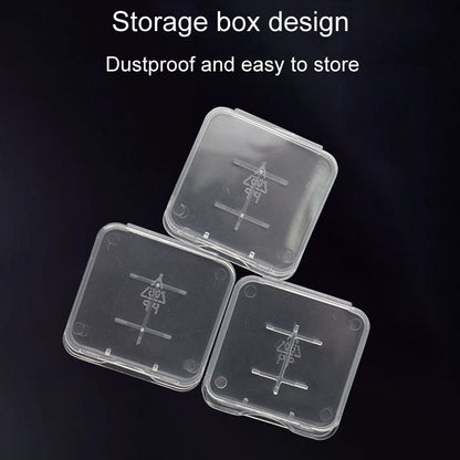 Cell Phone SIM Card Removal Pin Memory Card Holder With Storage Case, Specification: White Box+Card Pin