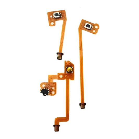 3pcs /Set For Nintendo Switch Joy-Con Button Repair Cable Gamepad Button Key Ribbon Flex Cable(ZL+ZR+L - Key)