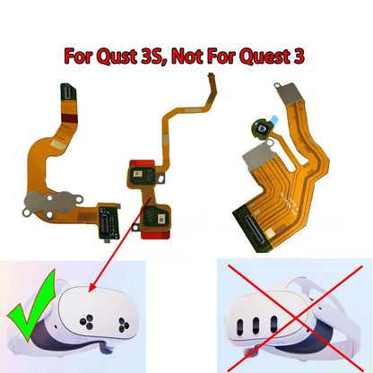 Microphone/Audio Flex Cable For Meta Quest 3S Repair Part