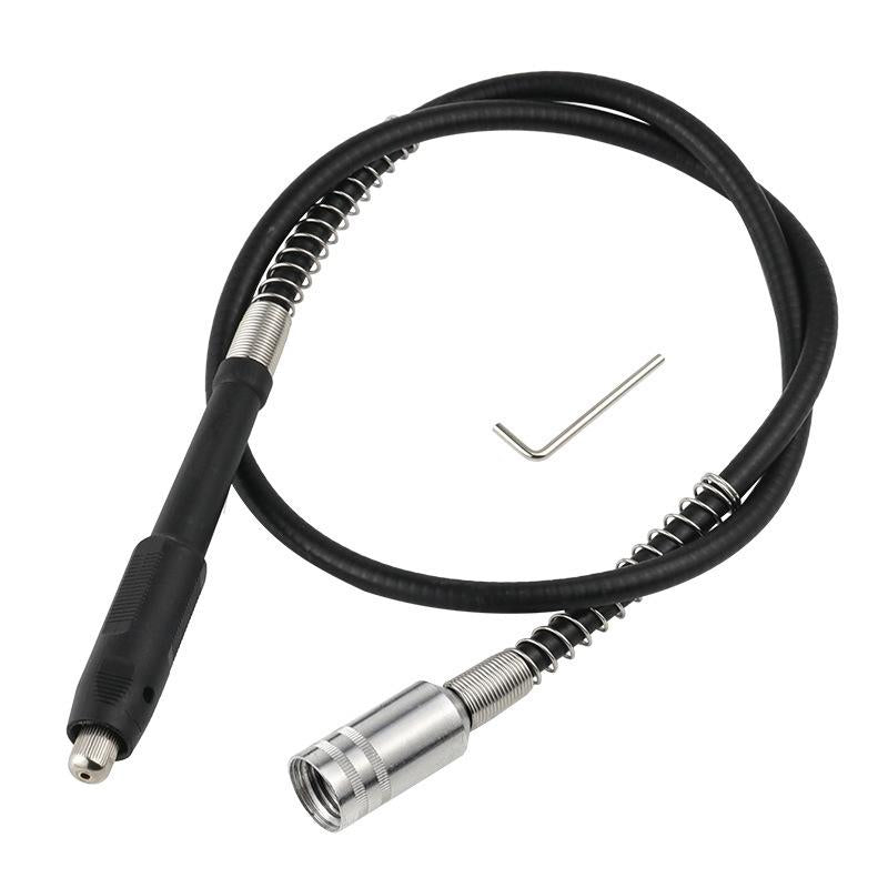 108cm Electric Grinder Engraver Extension Cable Flex Shaft Extension Cord(Silver Clip)