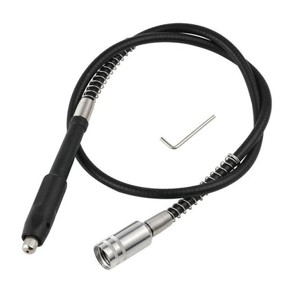 108cm Electric Grinder Engraver Extension Cable Flex Shaft Extension Cord(Silver Clip)