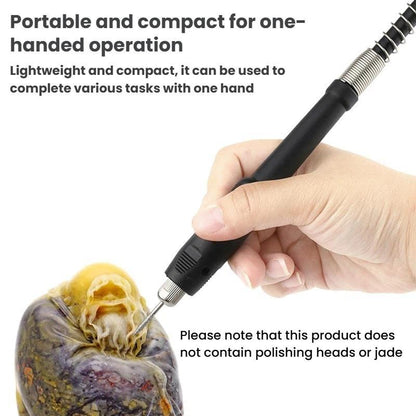 108cm Electric Grinder Engraver Extension Cable Flex Shaft Extension Cord(Silver Clip)